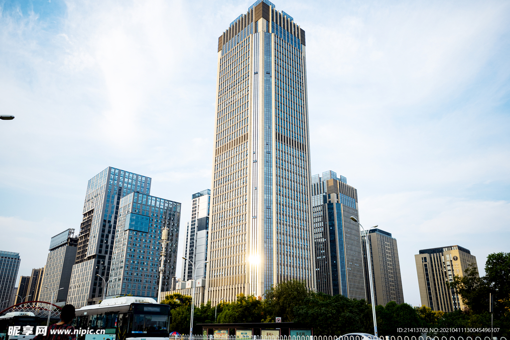 城市高楼风光