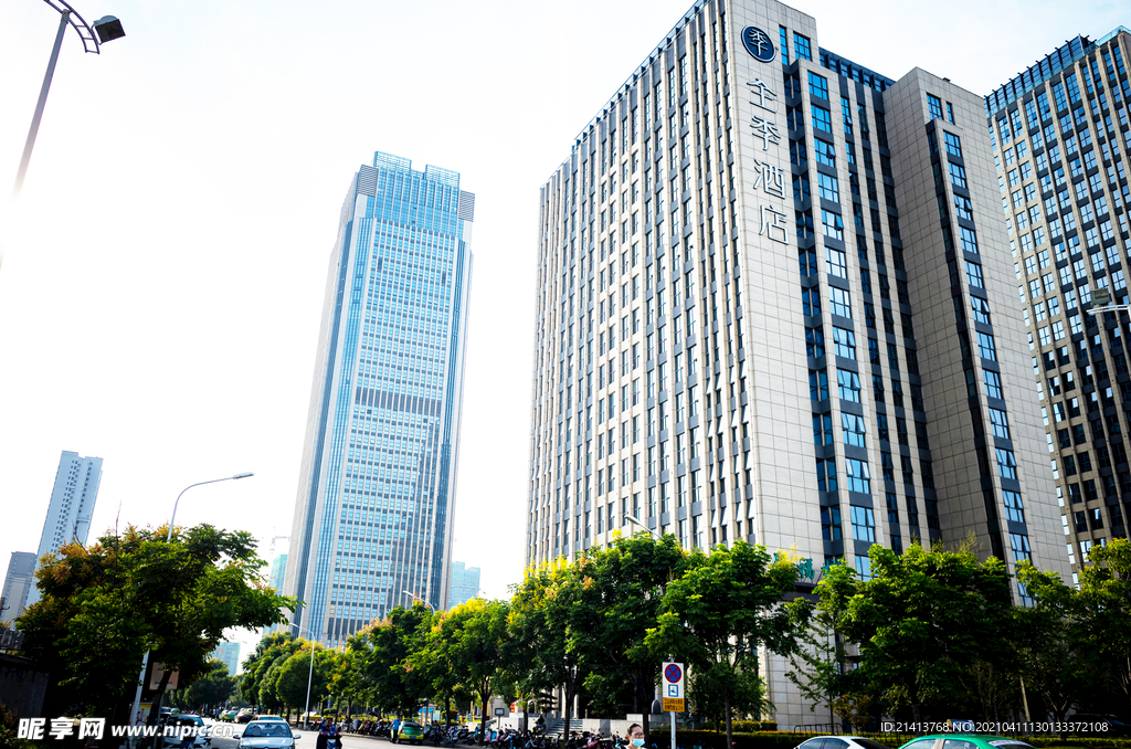 城市高楼风光