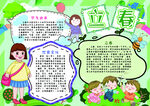 立夏手抄报