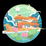 中秋古典建筑