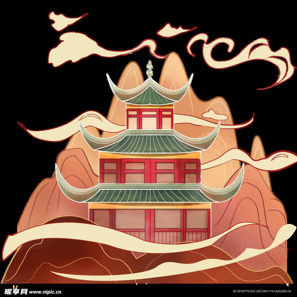 国潮建筑