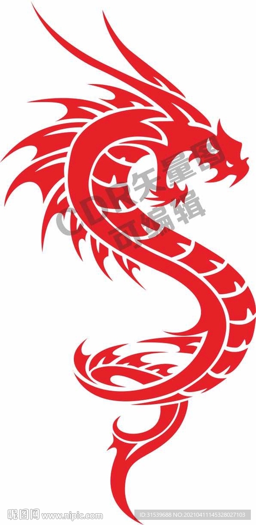 龙剪纸