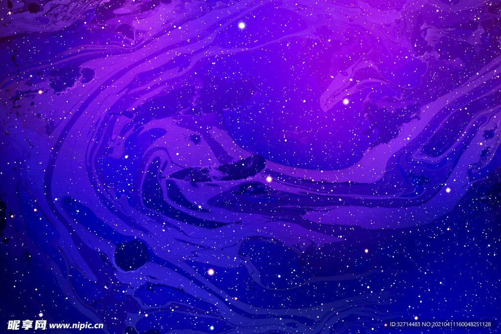 梦幻星空底纹