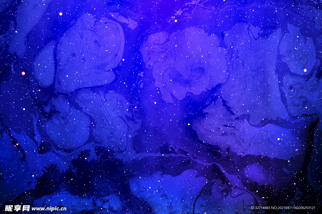 梦幻星空底纹