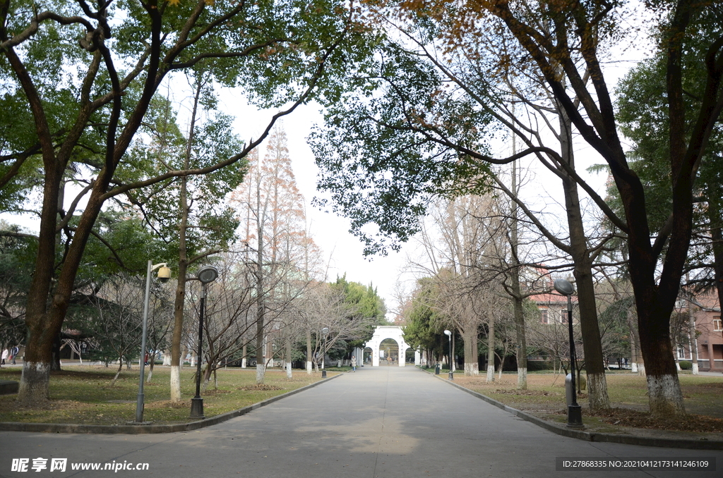 苏州大学校园景色