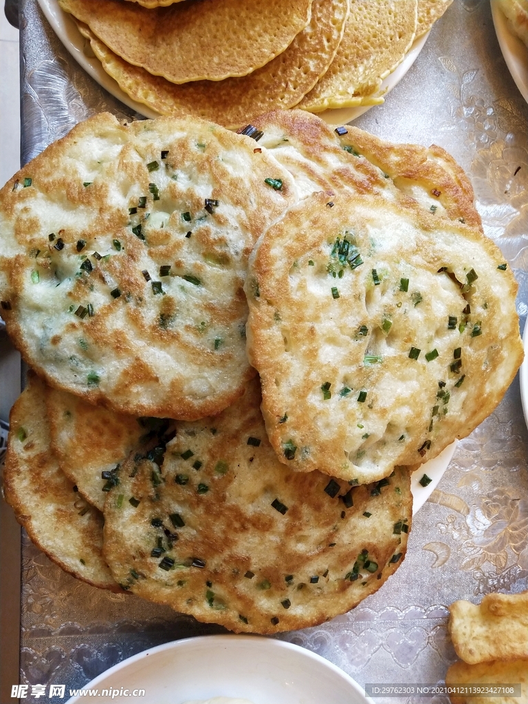 葱花饼   饼子