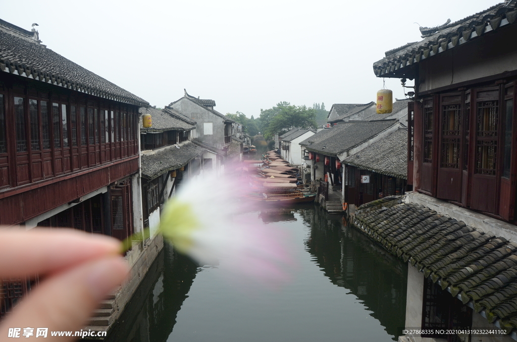 水乡古镇周庄风景旅游