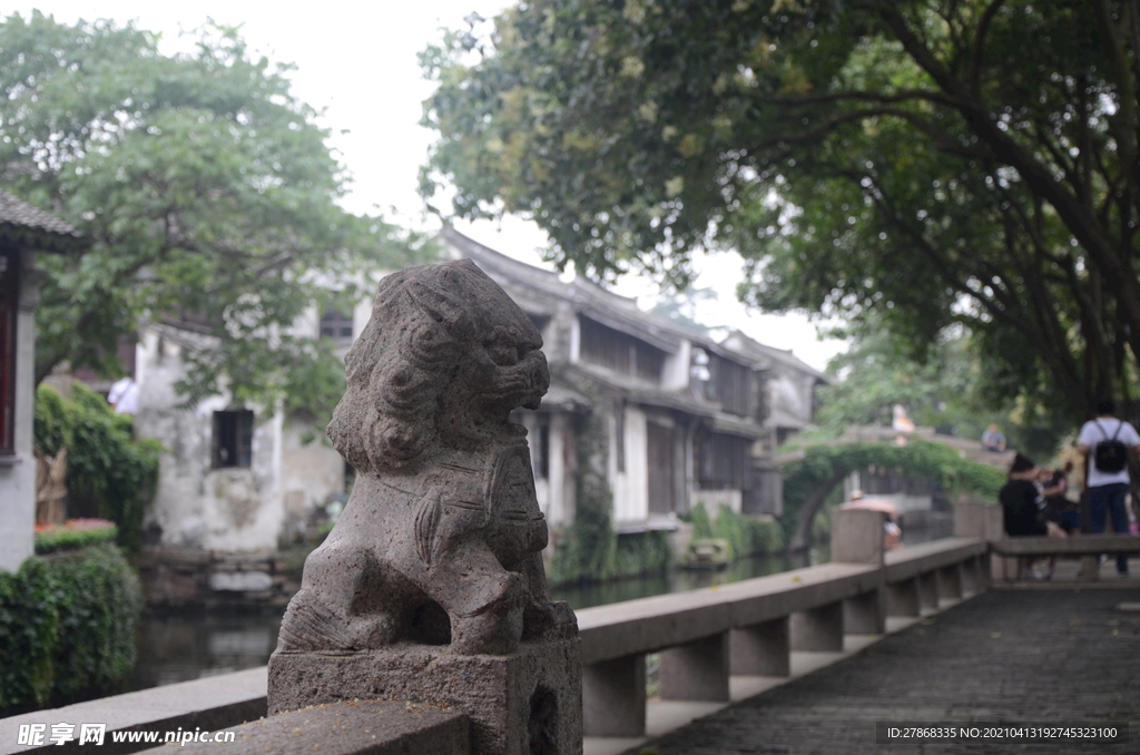 水乡古镇周庄风景旅游