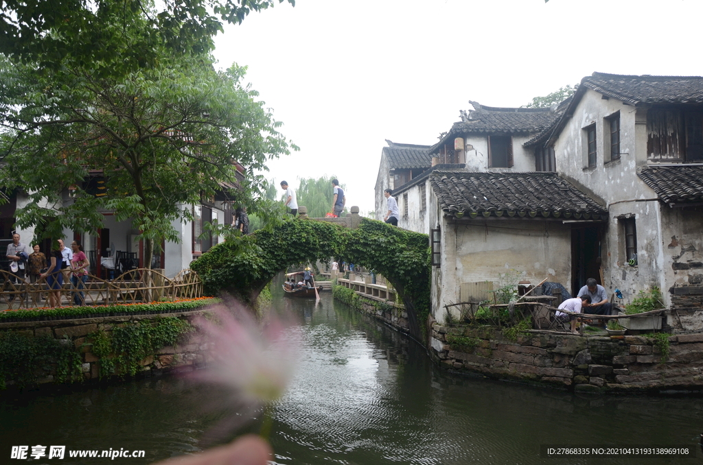 水乡古镇周庄风景旅游