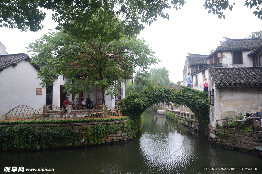 水乡古镇周庄风景旅游