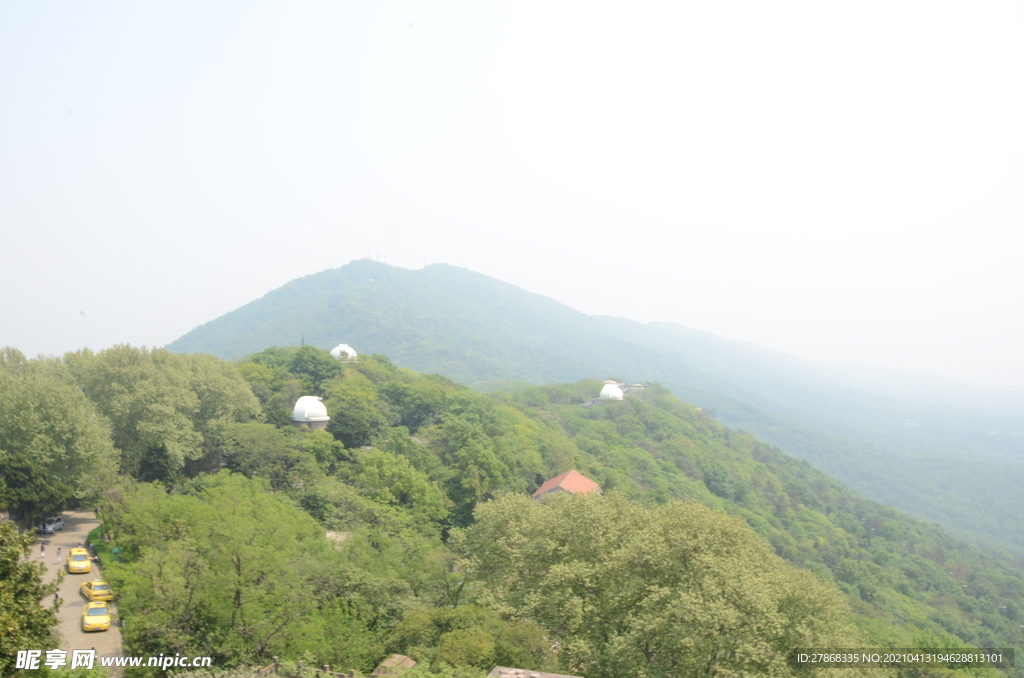 紫金山风景