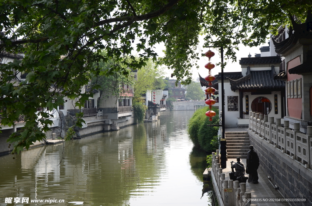 南京秦淮河风景