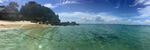 大海海边全景图片