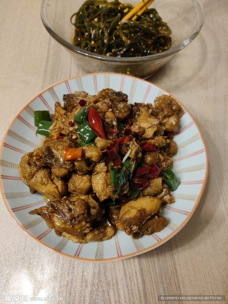小炒鸡块