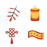 新年贴纸