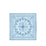 复古花纹底纹