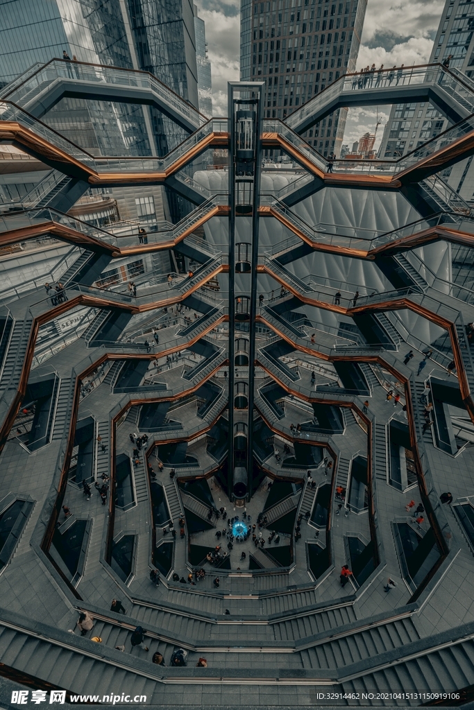 高层建筑楼梯