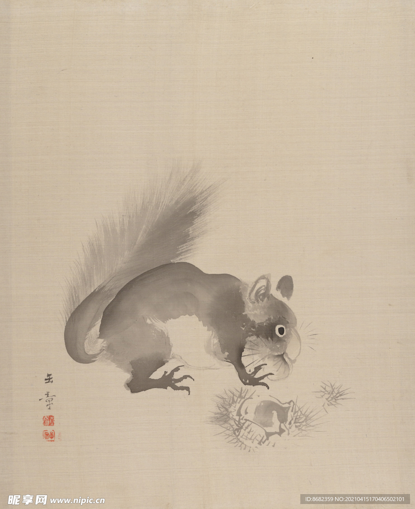 花鸟册页
