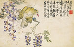 李角单花鸟十二开