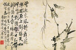 李角单花鸟十二开
