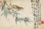 李角单花鸟十二开