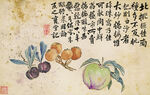 李角单花鸟十二开