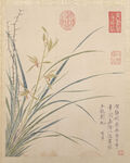 临蒋廷锡花卉图册