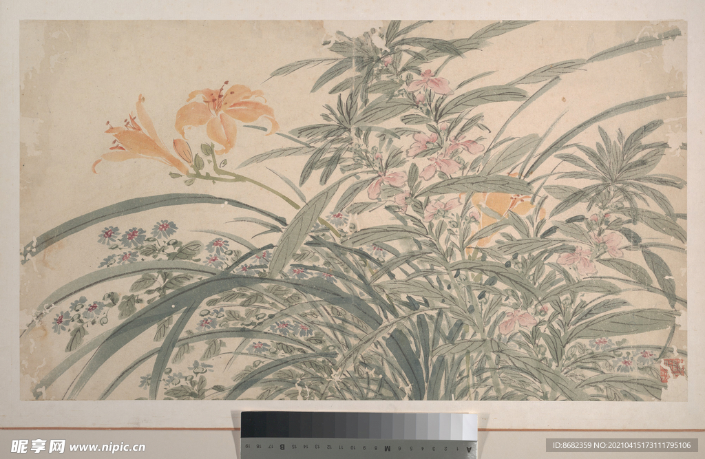 明 陈淳 花卉图