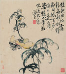李鱓 花卉十二开