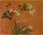 五代 黄居寀 花卉写生
