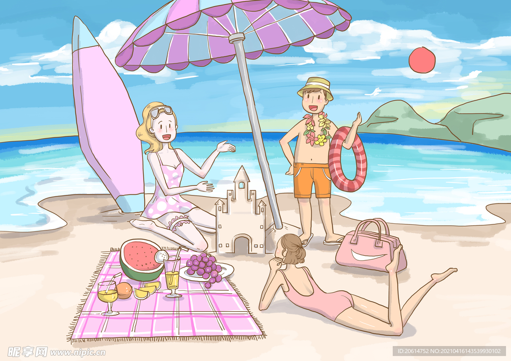 海边度假
