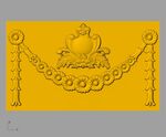 CAD浮雕装饰画立体模型