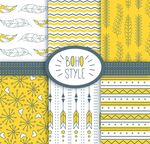 波西米亚风格背景