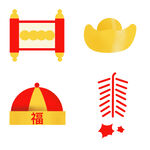 新年春节过年元旦图标贴纸图片