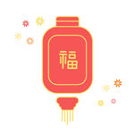 新年春节过年元旦图标贴纸图片