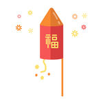 新年春节过年元旦图标贴纸图片
