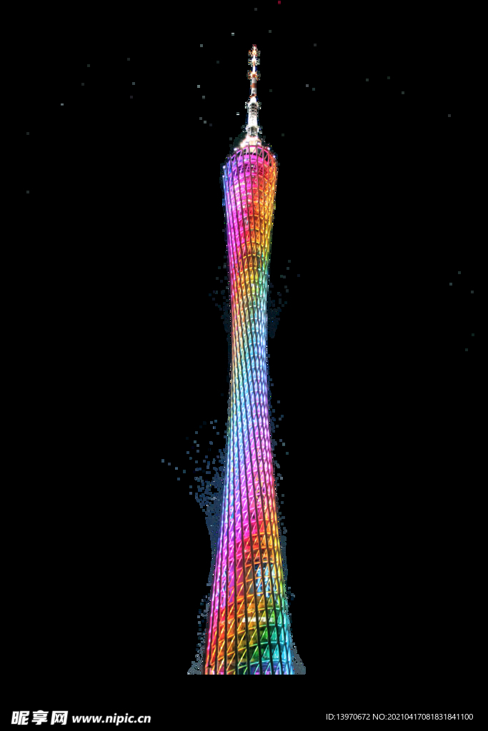 广州塔标志性建筑