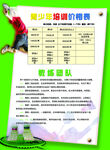 羽毛球培训彩页