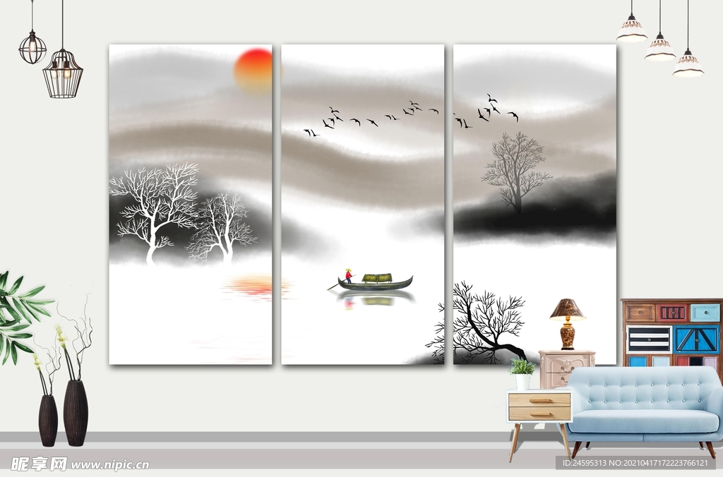 山水画