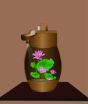 坛中荷花