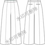 PANTS女士阔腿长裤