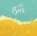 凉爽啤酒海滩