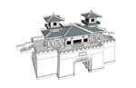 古建城楼