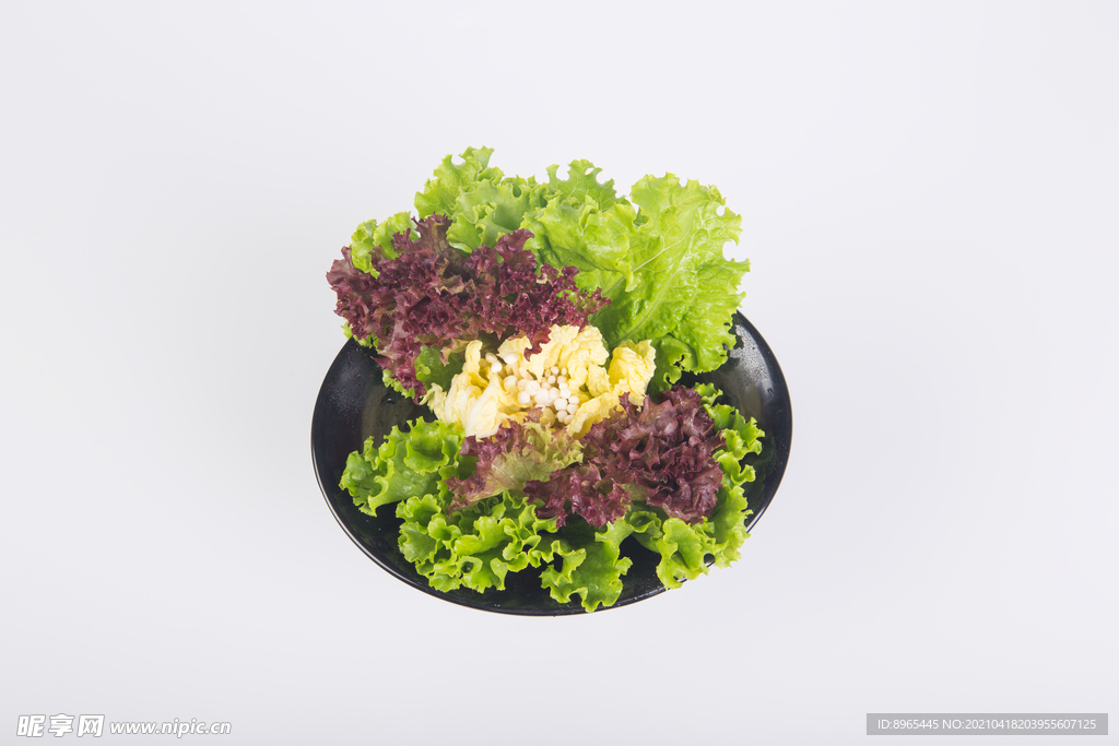蔬菜桶摆盘