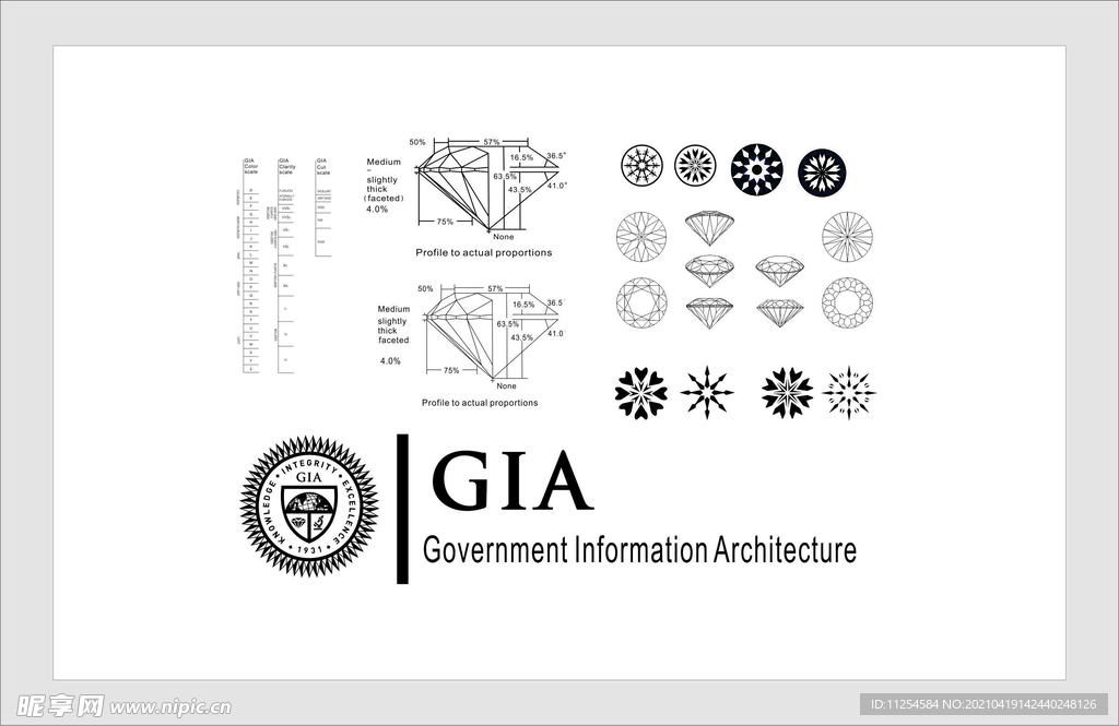 GIA认证标志