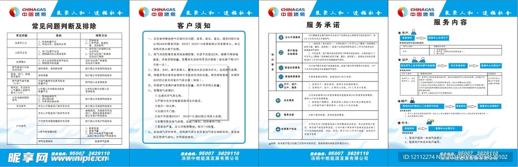 中国燃气版面