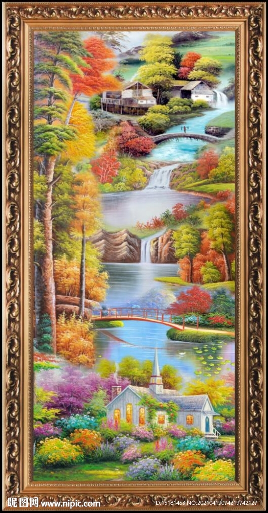 油画风景