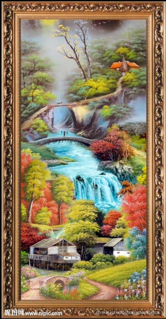 油画风景
