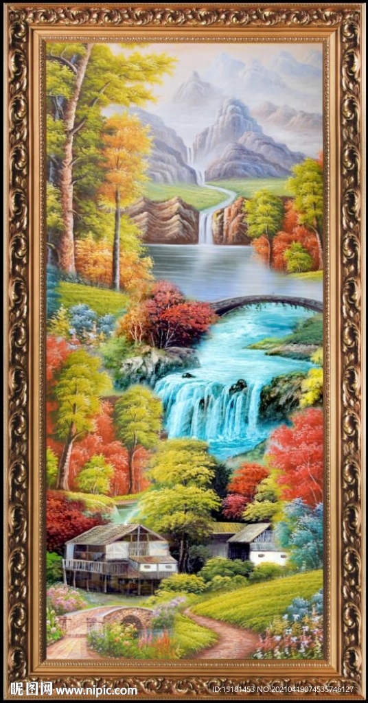 油画风景