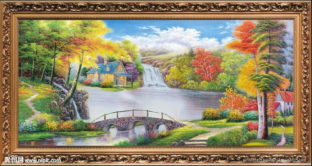 油画风景